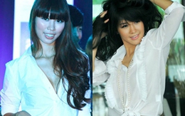 Mỹ nhân Việt sexy với sơ mi trắng