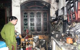 Quên tắt bếp gas, cháy nhà ngày tết