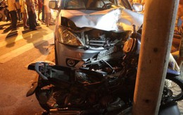 Bà bầu lái ôtô đâm chết bé trai 2 tuổi tối cuối năm