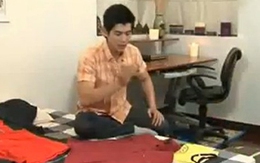 Cách xếp quần áo vào vali nhanh nhất