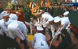 Cận cảnh Lễ an táng Đại tướng tại Vũng Chùa
