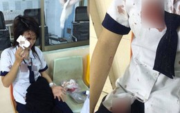 Thả phân vào thùng rác, nữ sinh bị đánh đập thậm tệ
