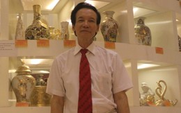 Cận cảnh lâu đài sứ vẽ bằng vàng tuyệt đẹp của đại gia Việt
