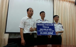 Hải Phòng:  Nhiều doanh nghiệp, người dân quyên góp ủng hộ Cảnh sát biển vùng 1