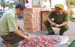 Buôn pháo lậu gặp ngay Bộ đội Biên phòng