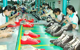 45% số giày tiêu thụ ở Việt Nam là hàng Trung Quốc.