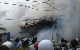 Cháy chợ  trung tâm thị xã Sông Cầu