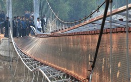 Lai Châu giải thích về trụ cầu treo “làm bằng gạch”