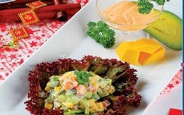 Salad xoài giải nhiệt ngày Tết