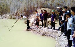 Hố công trình lại “nuốt” người