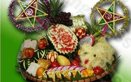 Cách bày mâm cỗ Trung thu