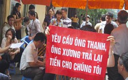 Náo loạn trụ sở Công ty Hồng Hà