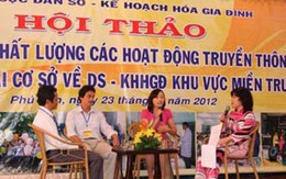 Chia sẻ kinh nghiệm làm dân số