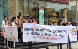 Học trường quốc tế: Nhà giàu cũng… khóc