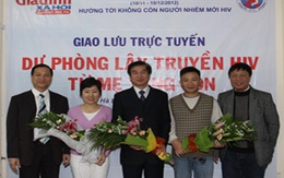 Giao lưu trực tuyến: Dự phòng lây truyền HIV từ mẹ sang con 