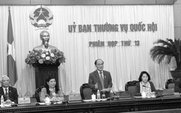Uỷ ban Thường vụ Quốc hội khoá XIII: Khai mạc phiên họp thứ 13