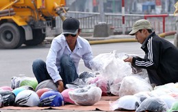 Mũ bảo hiểm "rởm": Kiểm cứ kiểm, bán vẫn bán