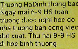 Lo lắng vì sổ liên lạc điện tử bị tin tặc tấn công