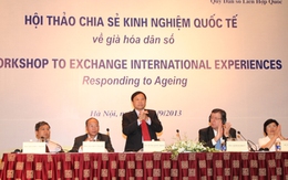 Hội thảo chia sẻ kinh nghiệm quốc tế về già hóa dân số