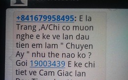 Suýt “nát nhà” vì tin nhắn sex