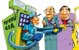 Giá xăng giảm mới lạ!