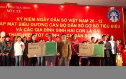 Thái Bình kỷ niệm Ngày Dân số Việt Nam 26/12