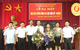 Thái Bình ra mắt Hội Cựu chiến binh Chi cục DS - KHHGĐ  