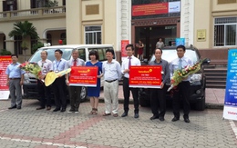 Trao tặng xe cứu thương cho Bệnh viện Đại học Y Hà Nội