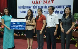 Hơn 200 ngàn ly sữa tặng bệnh nhân