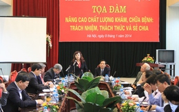 Nâng cao chất lượng khám chữa bệnh:  Trách nhiệm, thách thức và sự sẻ chia