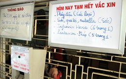 Vì sao hết một số vaccine tiêm dịch vụ?