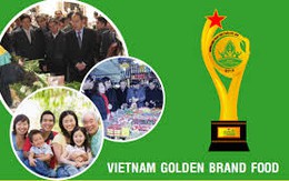 Lần đầu tiên tổ chức giải thưởng “Thương hiệu vàng Thực phẩm Việt Nam”