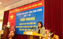 Thái Bình đi đầu trong cả nước về trừ bệnh phong 