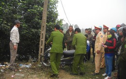 Lao xe vào cột điện vỡ đầu vì bị CSGT truy đuổi?