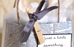 Chế túi xách bằng giấy báo