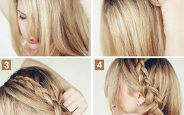 Tóc búi lệch cực sang