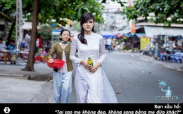 Ảnh về mẹ gây xúc động trên Facebook