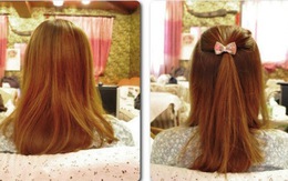 5 phút cho muôn kiểu tóc tết cuốn duyên dáng