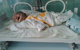 Bé sơ sinh tật nguyền bị bỏ rơi ở bệnh viện