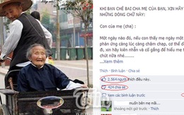 Nghẹn ngào lá thư 'Nếu con thấy mẹ ngày một già đi'