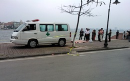 Xác nhân viên ngân hàng nổi ở hồ Tây