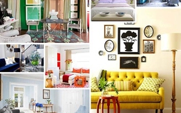 Những gam màu được ưa chuộng nhất trong trang trí nhà
