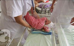 "Đột nhập" phòng tắm bé sơ sinh ở khoa Việt Nhật - viện Bạch Mai