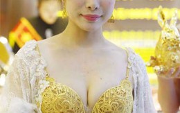 Ngắm nội y tuyệt đẹp bằng vàng