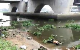 Phát hiện thi thể nữ giới bị trói tay trên sông