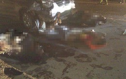 Kinh hoàng hai xe đâm nhau, 3 người chết, 7 người bị thương