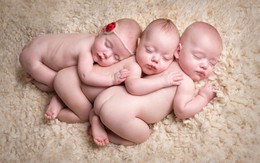 Ngắm những hình ảnh siêu yêu của bé sơ sinh khi ngủ