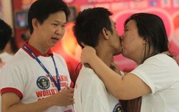 Những kỷ lục "khóa môi" ấn tượng nhất thế giới