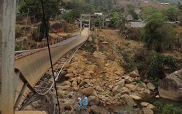 Lai Châu chính thức thông báo về sự cố đứt cầu treo