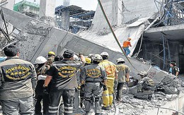 Bệnh viện đang xây tại Thái Lan bị sập làm 11 người chết